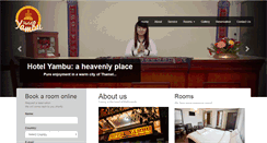 Desktop Screenshot of hotelyambu.com